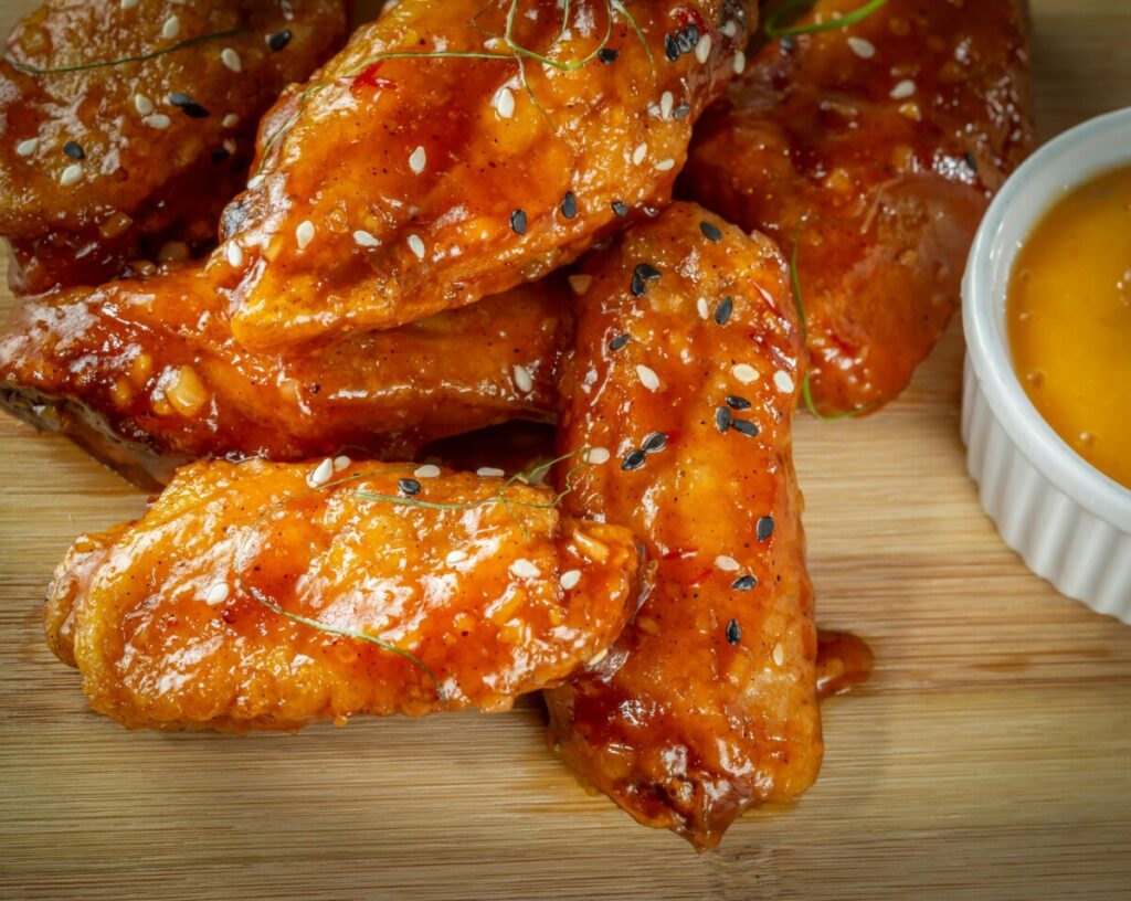 Honey Garlic Chicken Wings