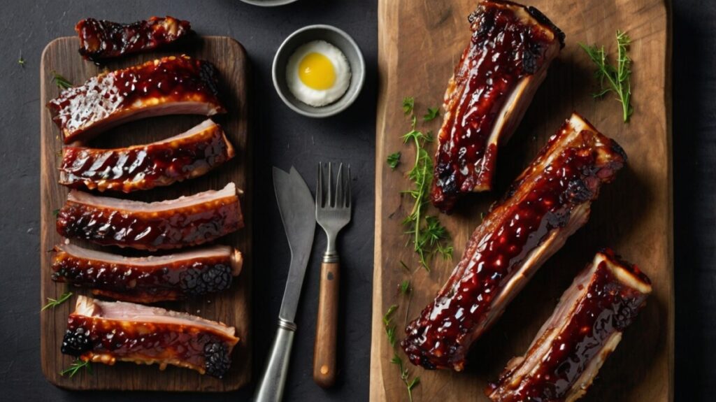 Blackberry-Glazed Ribs