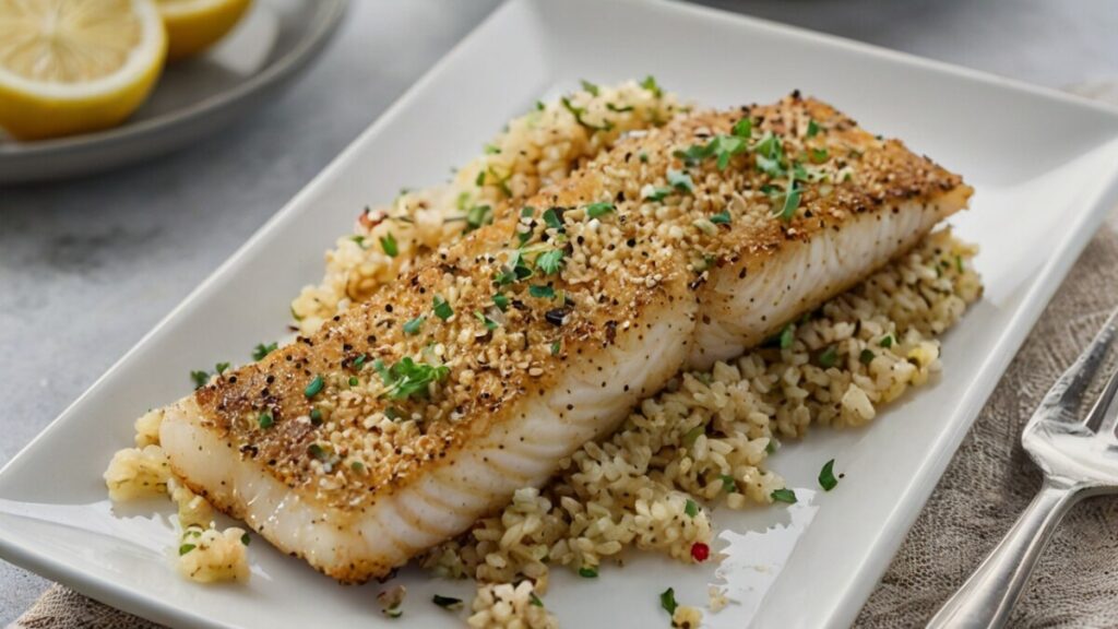 Baked Lemon-Pepper Cod Recipe