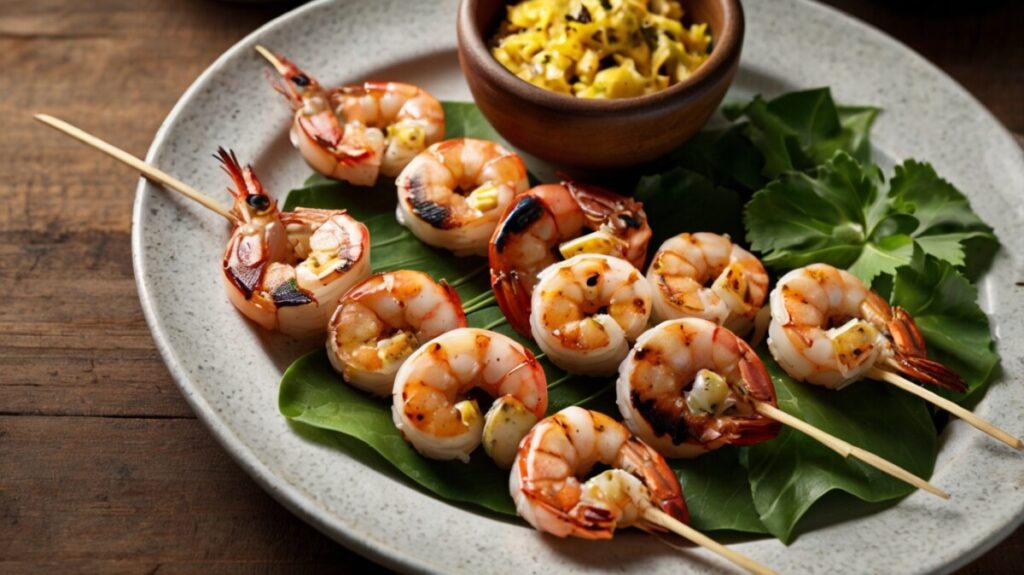 Grilled Shrimp Skewers