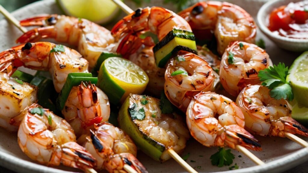 Grilled Shrimp Skewers